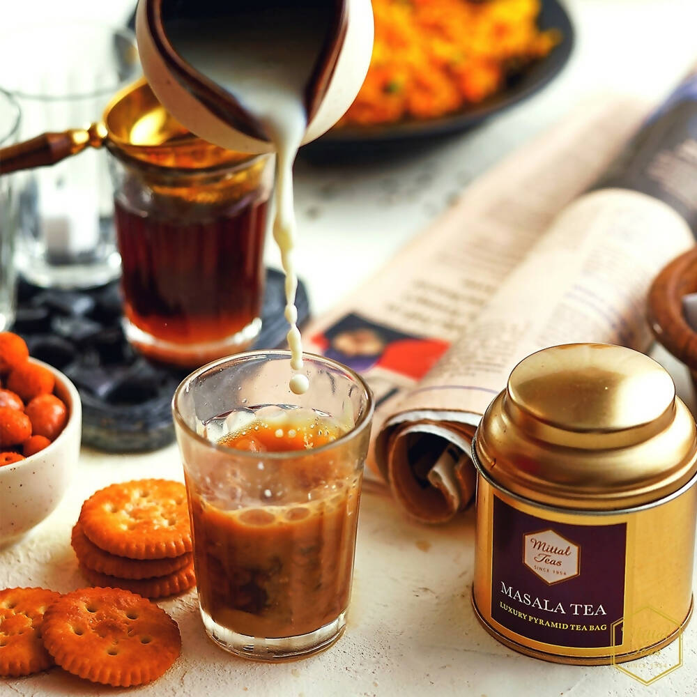 Mittal Teas Saffron Masala Chai | Grocsy