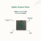 Disguise Satin Smooth Eyeshadow Squares - Satin Green Fern 216 | Grocsy