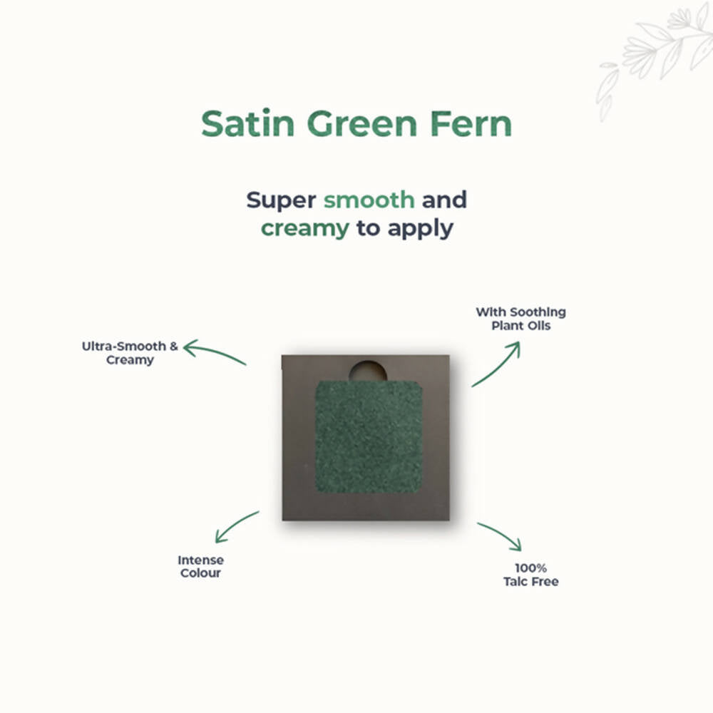 Disguise Satin Smooth Eyeshadow Squares - Satin Green Fern 216 | Grocsy