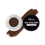Gleva Compact Black Gel Eyeliner - Brown | Grocsy