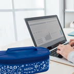 Milton Lifestyle Lunch Box with Insulated Bag - Blue | Grocsy