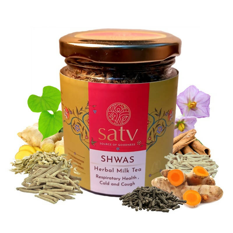 Satv Shwas Herbal Milk Tea | Grocsy