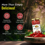Three Mango Red Chilly Pickle | Grocsy