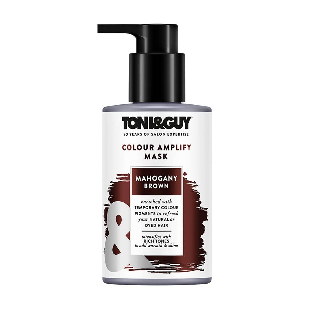 Toni&Guy Colour Amplify Hair Mask - Mahogany Brown | Grocsy