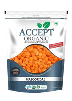 Accept Organic Masoor Dal | Grocsy