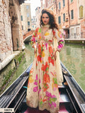 Anaita White Chinon Silk Readymade Anarkali Suit with Embroidery Work | Grocsy