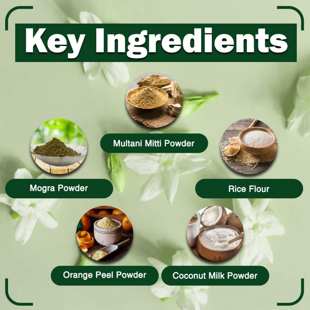 VedicAyurveda Herbal Wax Powder - Mogra | Grocsy