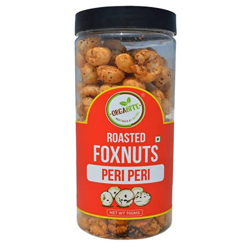 Orgabite Roasted Foxnuts Peri Peri | Grocsy