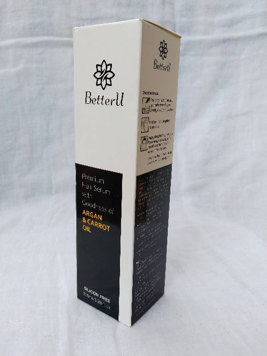 BetterU Premium Hair Serum With Goodness Of Argan & Carrot Oil | Grocsy