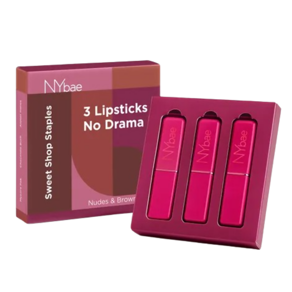 NY Bae Sweet Shop Staples Lipsticks: Nudes & Browns Combo | Grocsy