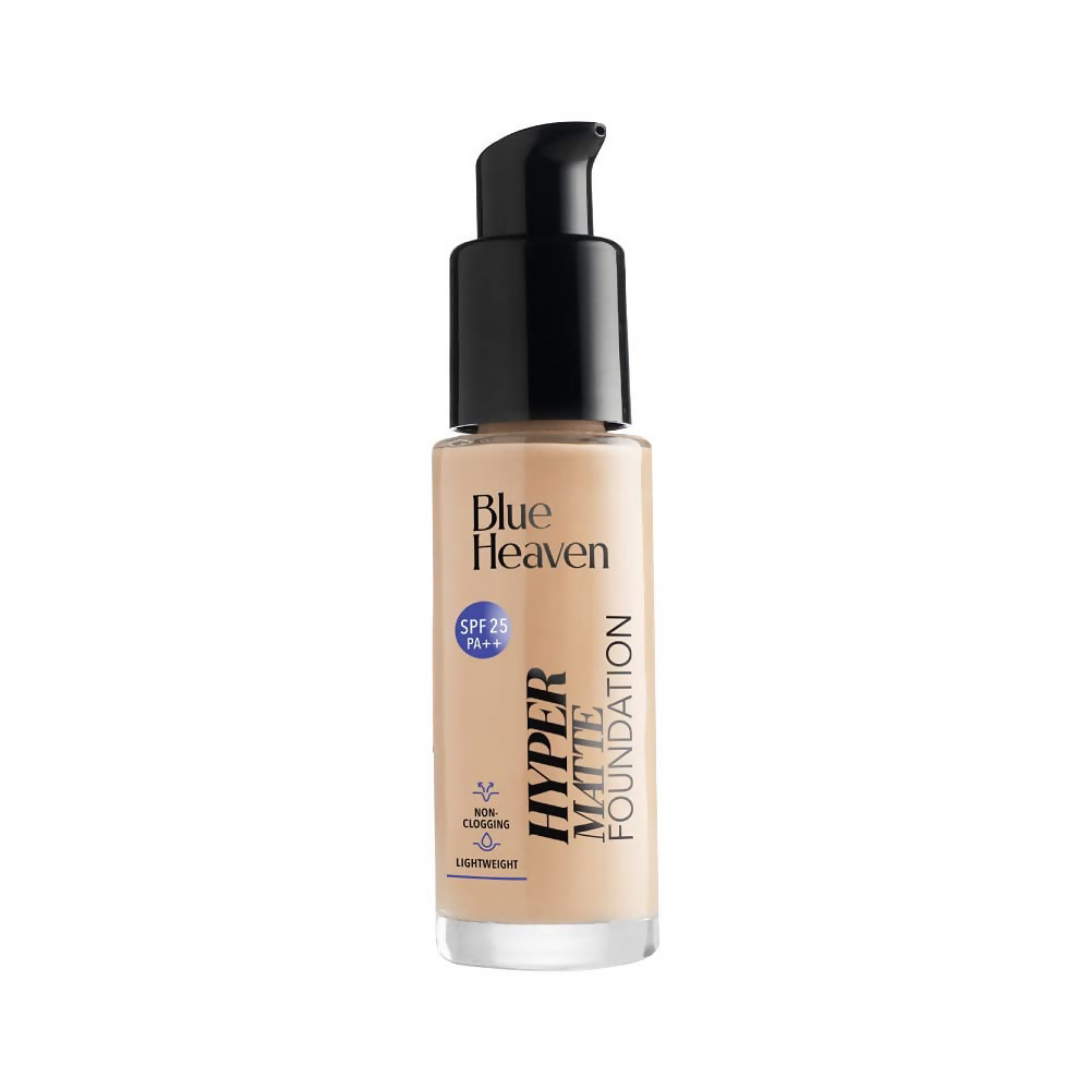 Blue Heaven Hyper Matte Foundation SPF 25 PA++ 501 Honey | Grocsy