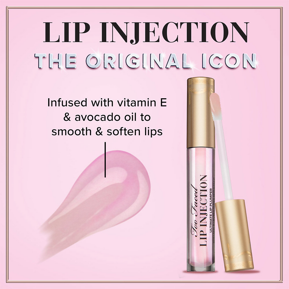 Too Faced Lip Injection Liquid Lipstick - Va Va Voom | Grocsy