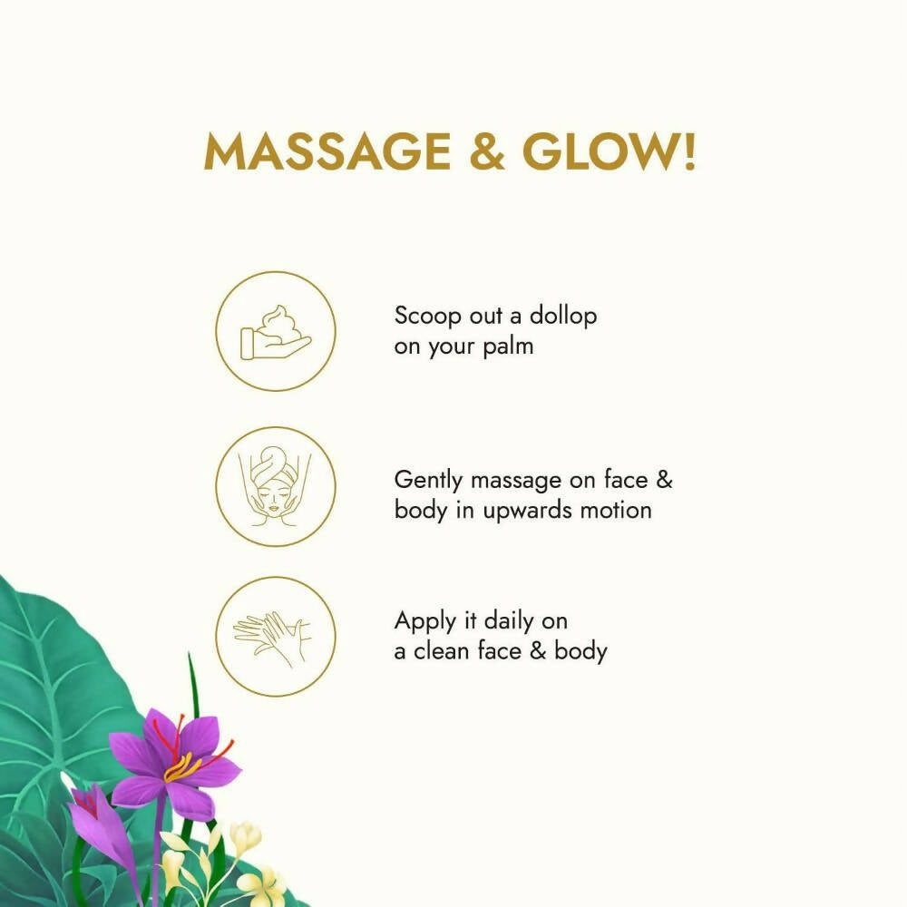 Kapiva Ayurveda Skin Rituals Ghee Kumkumadi Body Butter | Grocsy