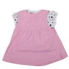 NammaBaby Baby Girl's A-Line Mini Frock Dress - Pink 114 | Grocsy