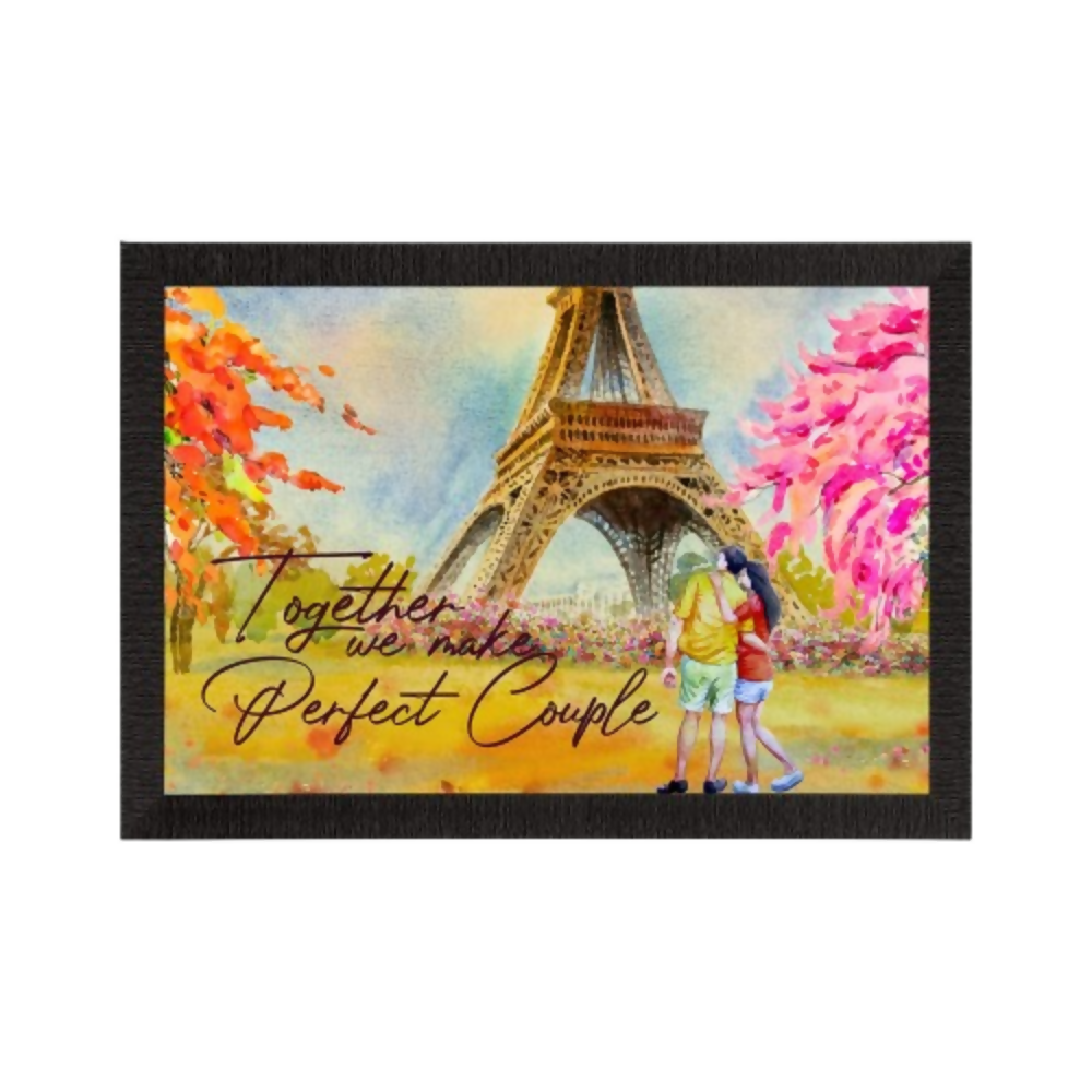 eCraftIndia Together Perfect Couple Love Theme UV Art Painting | Grocsy