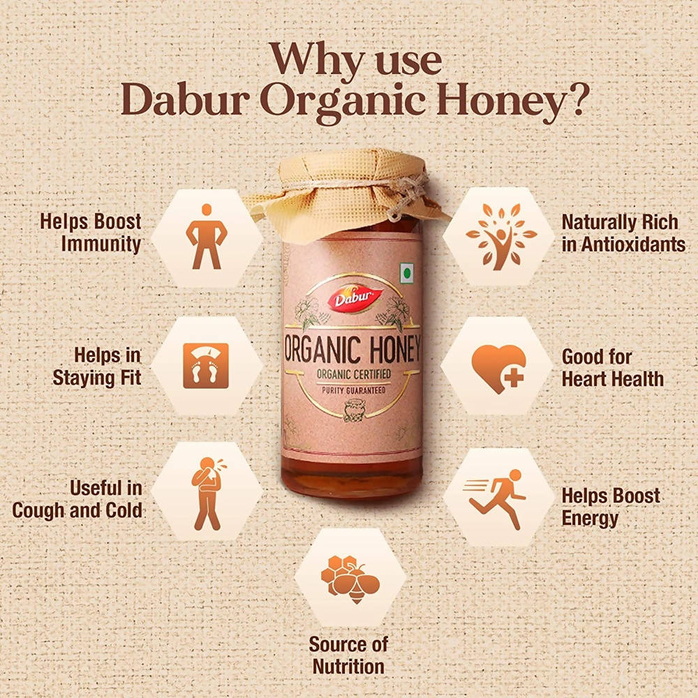 Dabur Organic Honey | Grocsy