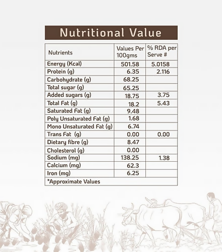 Vasudha Nurtured By Nature Wheat Fiber Cookies | Grocsy