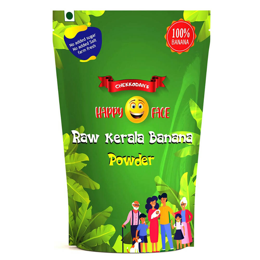Happy Face Ready To Eat Kerala Raw Banana Powder Porridge With No Artificial Flavour For Kids | Grocsy