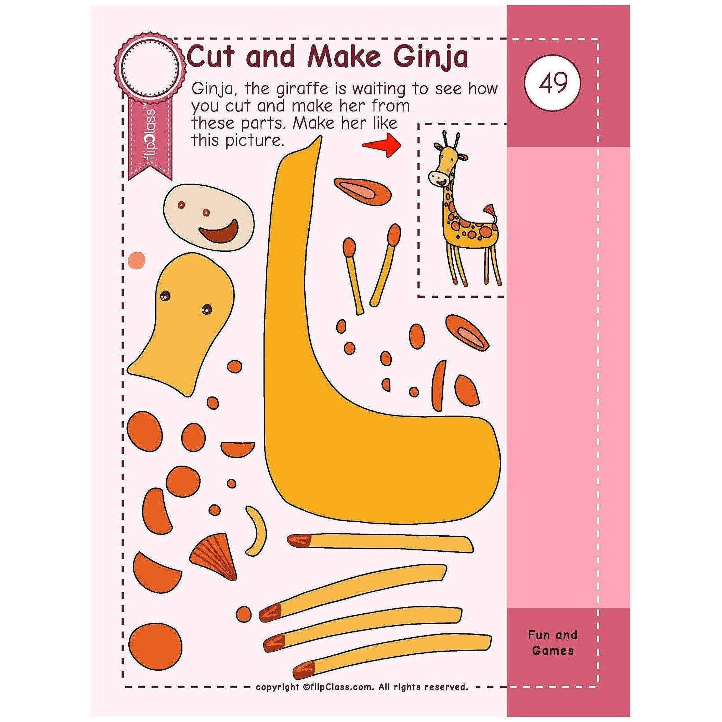Genius Kids Worksheets for Lkg - Set of 8 Workbooks for LKG, KG-1 | Grocsy
