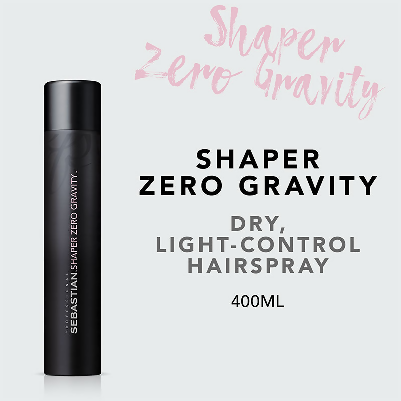 Sebastian Professional Shaper Zero Gravity Hairspray For Effortless Control | Grocsy