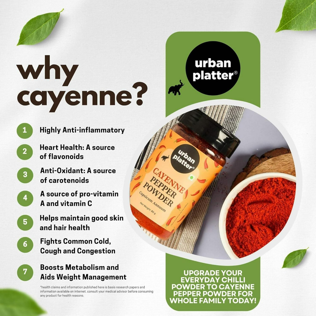 Urban Platter Cayenne Pepper Powder | Grocsy