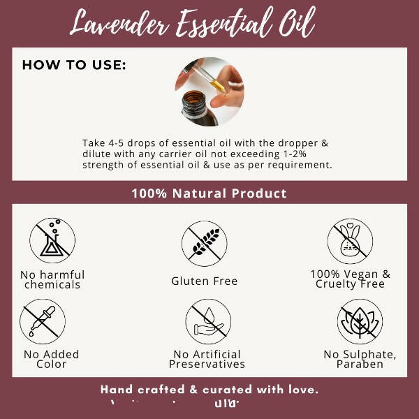 Organicos Lavender Essential Oil | Grocsy