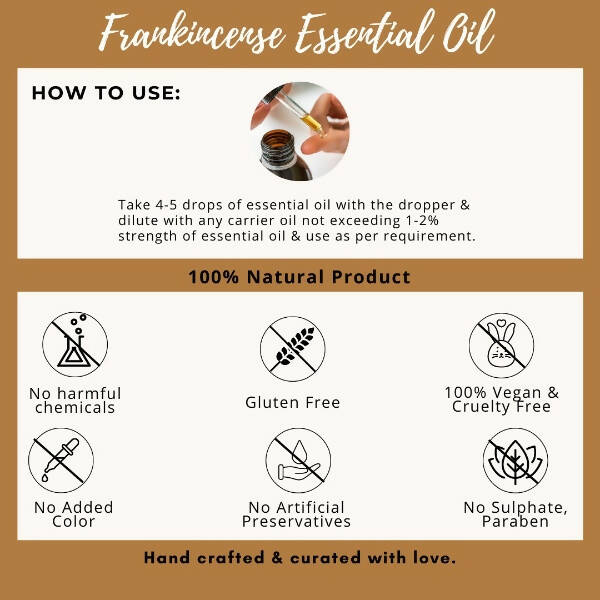 Organicos Frankincense Essential Oil | Grocsy