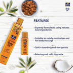 Parachute Advansed Olive & Almond Body Oil | Grocsy