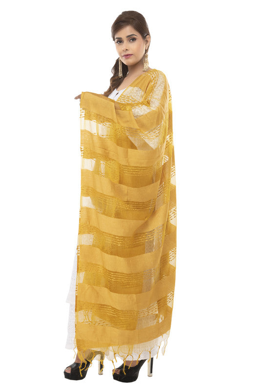 Mominos Fashion Moeza Cotton Payal Design Golden Dupatta | Grocsy