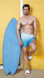 Noroke Sustainable fabric | Poly elastane Ombre Men Swim Shorts | Grocsy