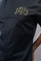 Perto Elephant Designer Men's Shirt by Hilo Design | Grocsy