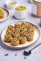 Gourmet Baklava Crescent Gift Box Of Assorted Nest Baklava | Grocsy