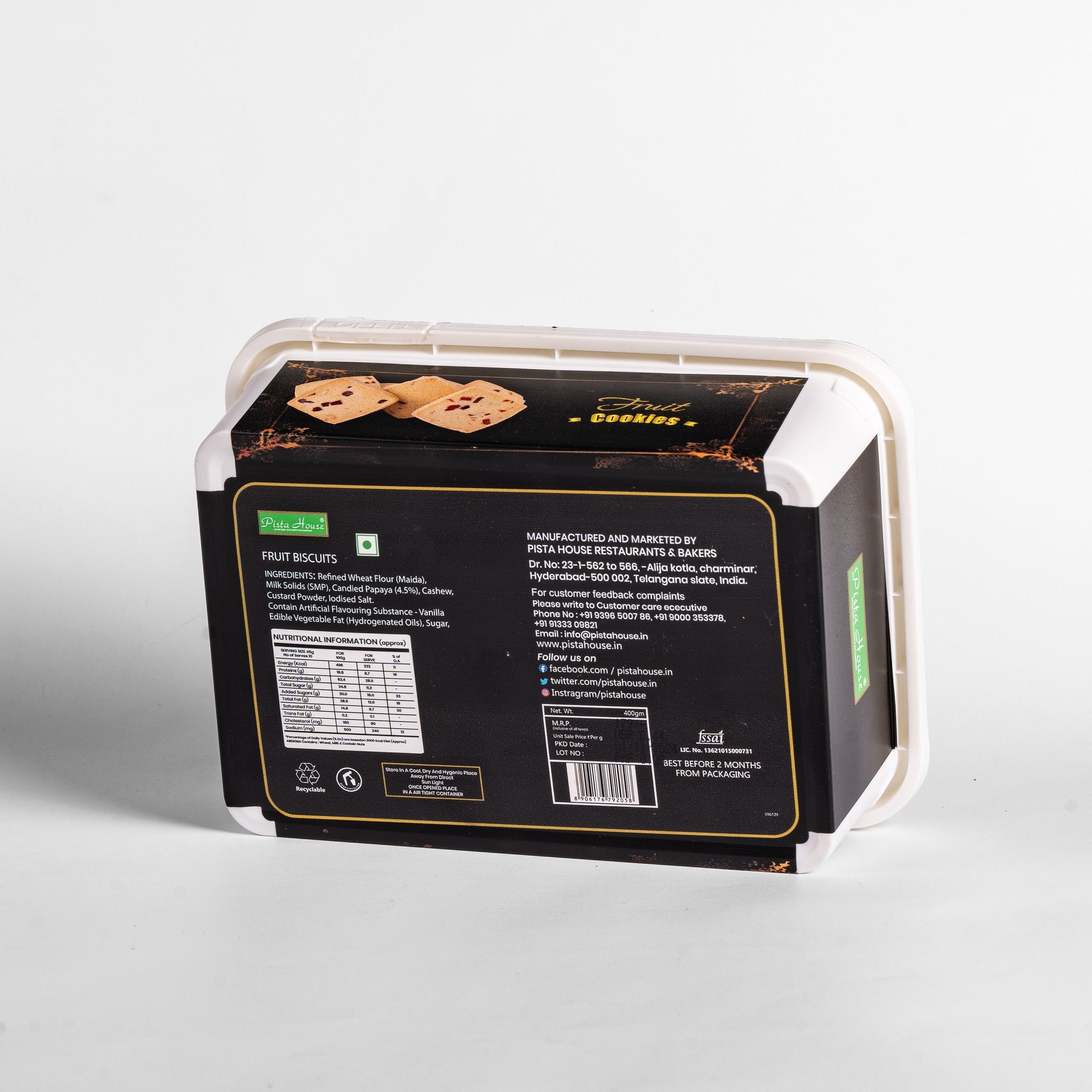 Pista House Fruit Cookies Premium | Grocsy
