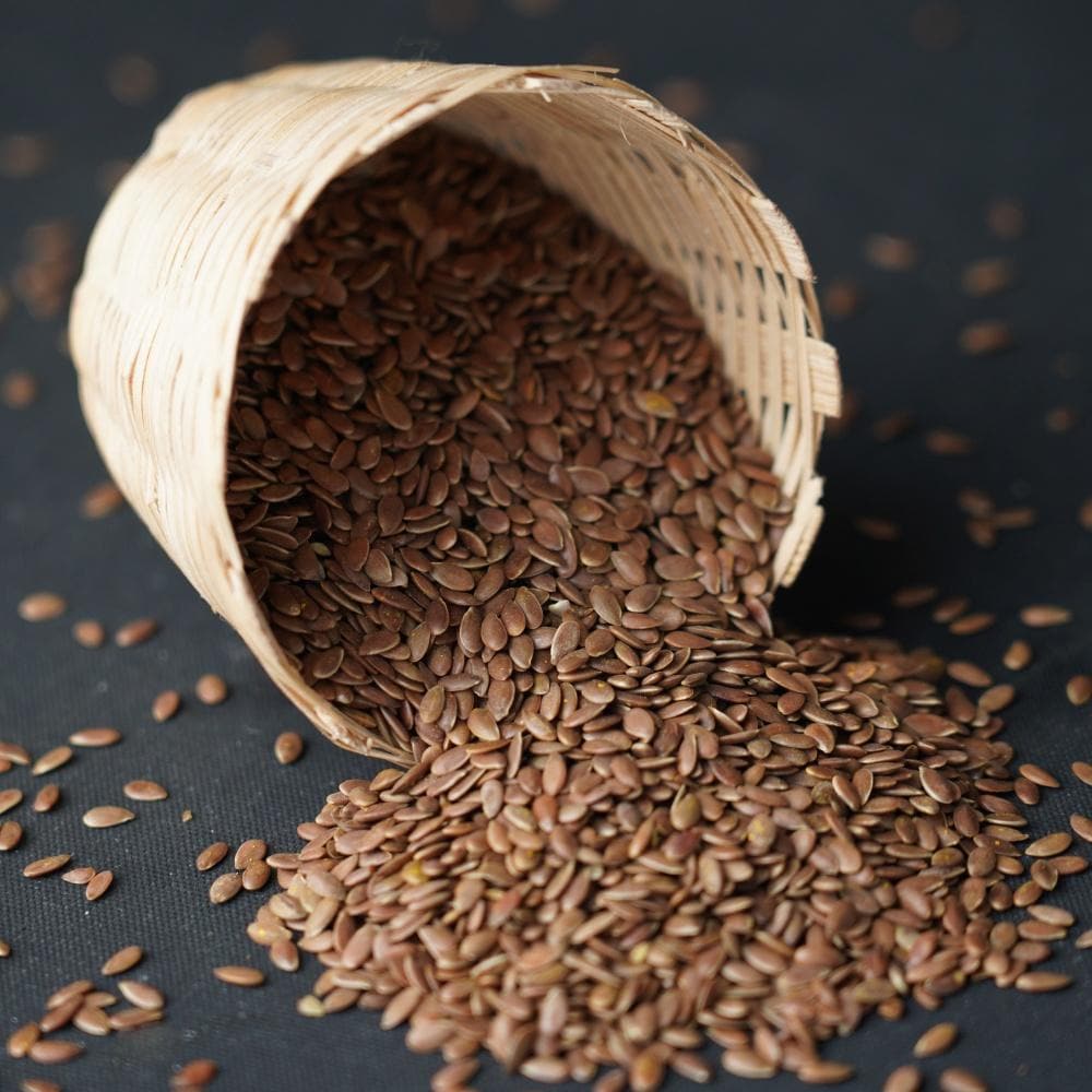 Nathu's Flax Seeds (Roasted) | Grocsy