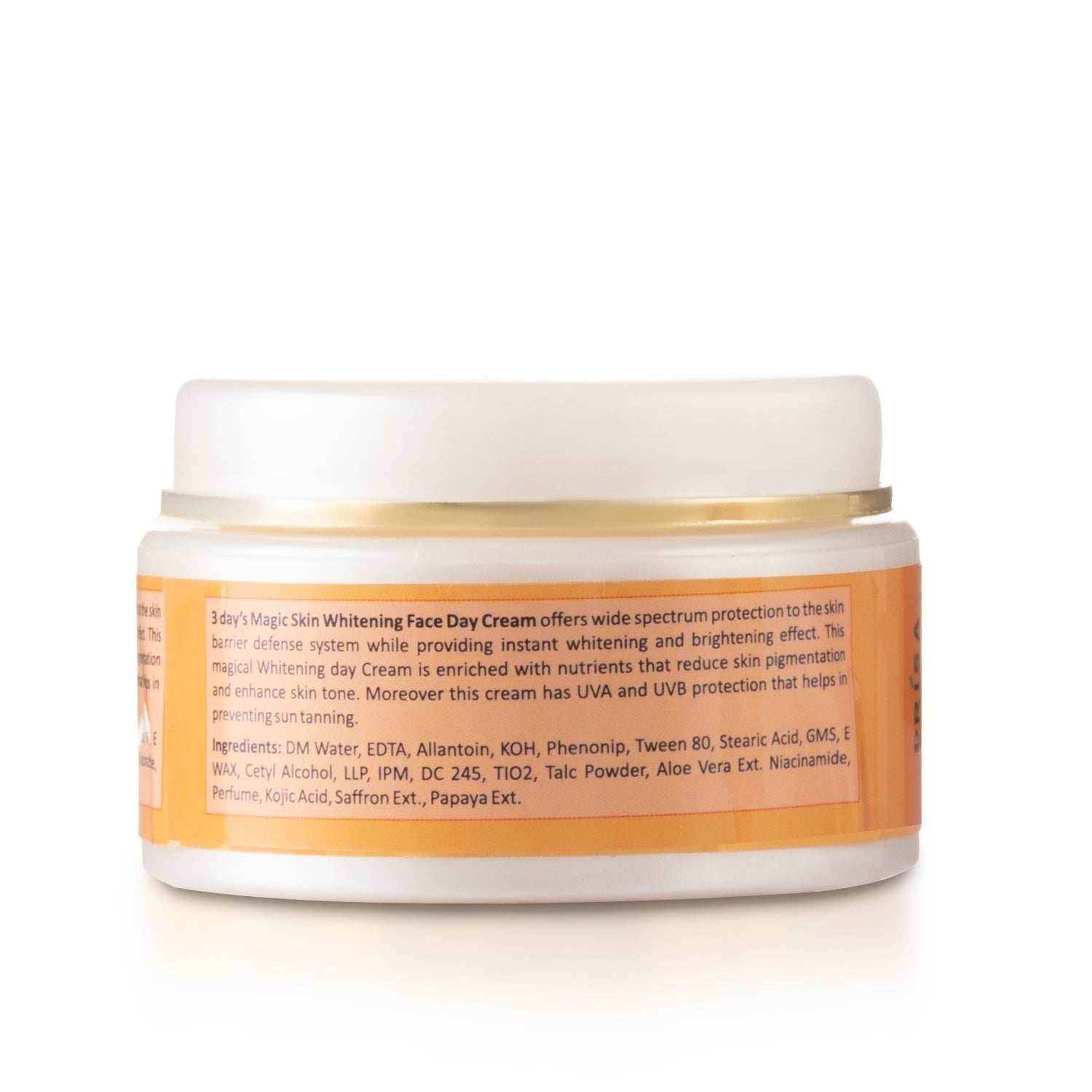 Prisa Organics 3 Day's Magic Face Cream | Grocsy