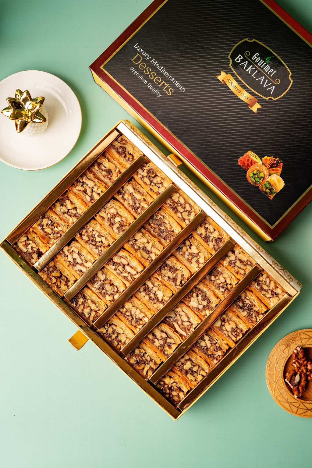Gourmet Baklava Walnut Baklava | Grocsy