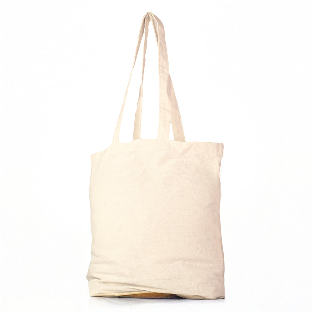 MiDazzle Jute Foldable Bag JdJFB1301 | Grocsy