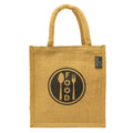 MiDazzle Jute Lunch Bag  (With Zipper) JdJLB1402 | Grocsy