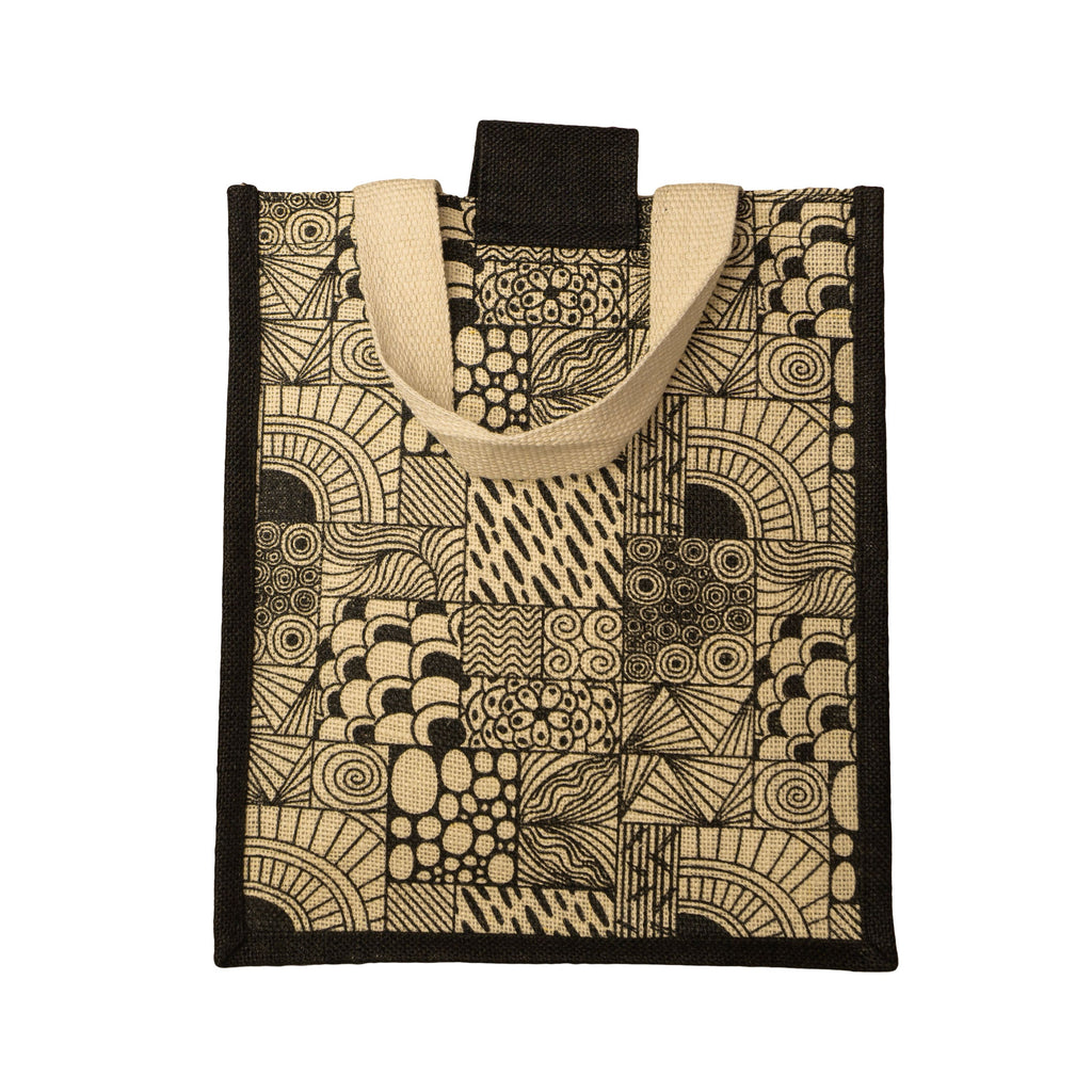 MiDazzle Shopping Bag (Tribal With Flap) JdJSB1101 | Grocsy