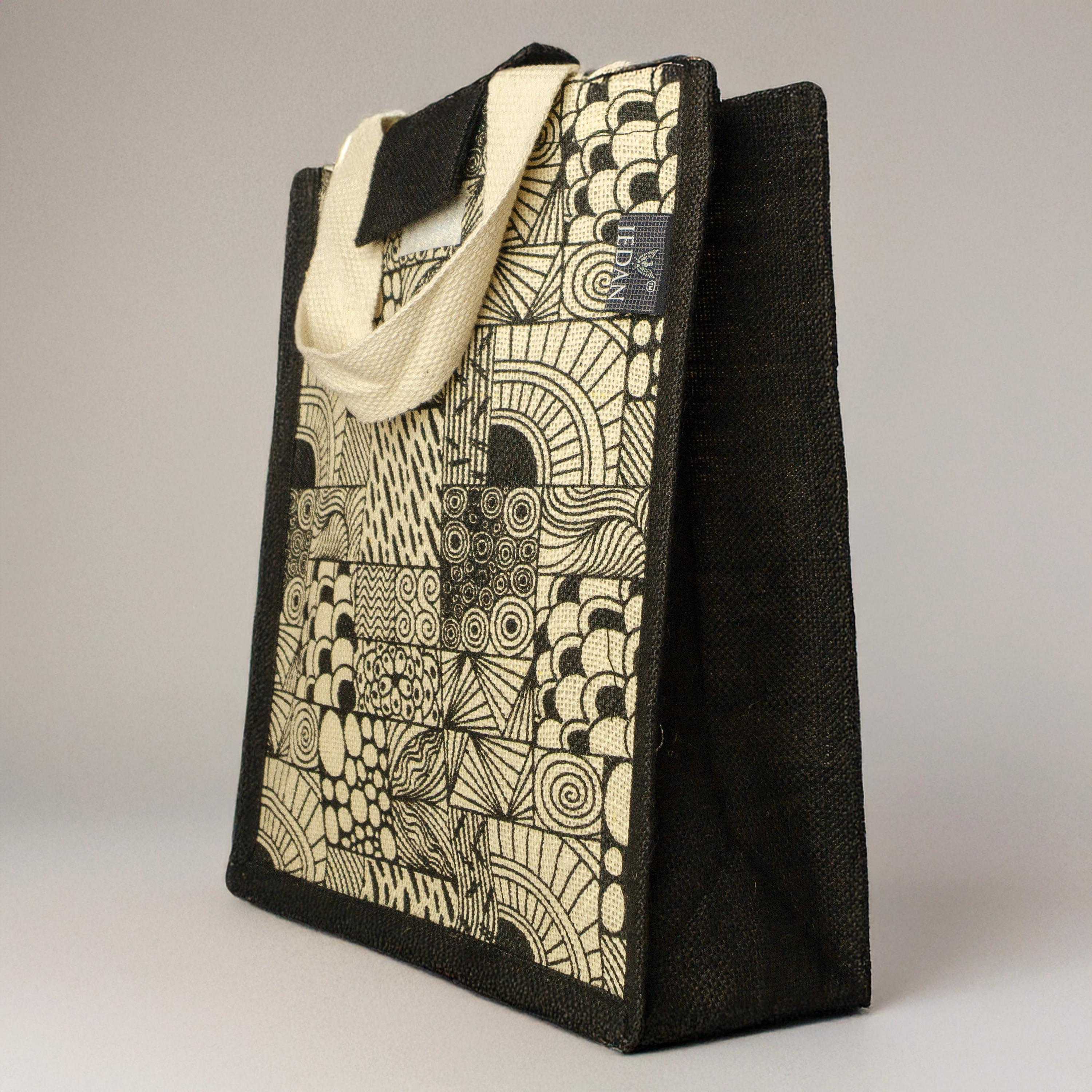 MiDazzle Shopping Bag (Tribal With Flap) JdJSB1101 | Grocsy