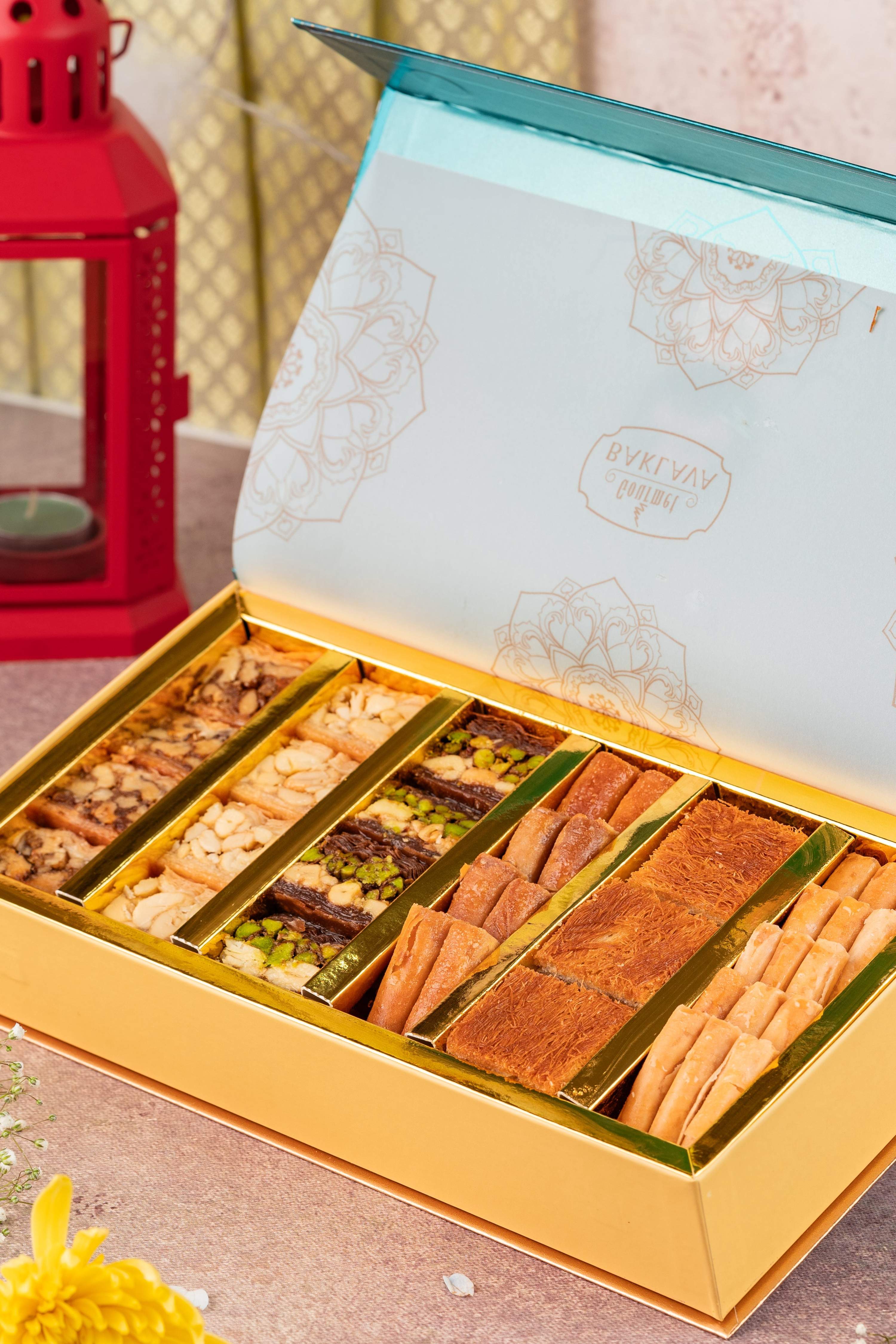 Gourmet Baklava Sparkle Gift Box | Grocsy