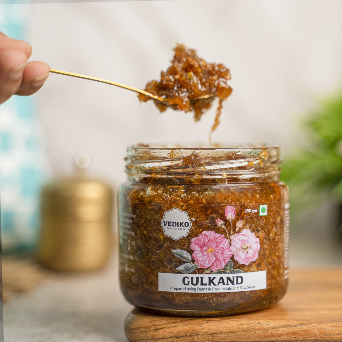 Vediko Origins Rose Gulkand | Grocsy