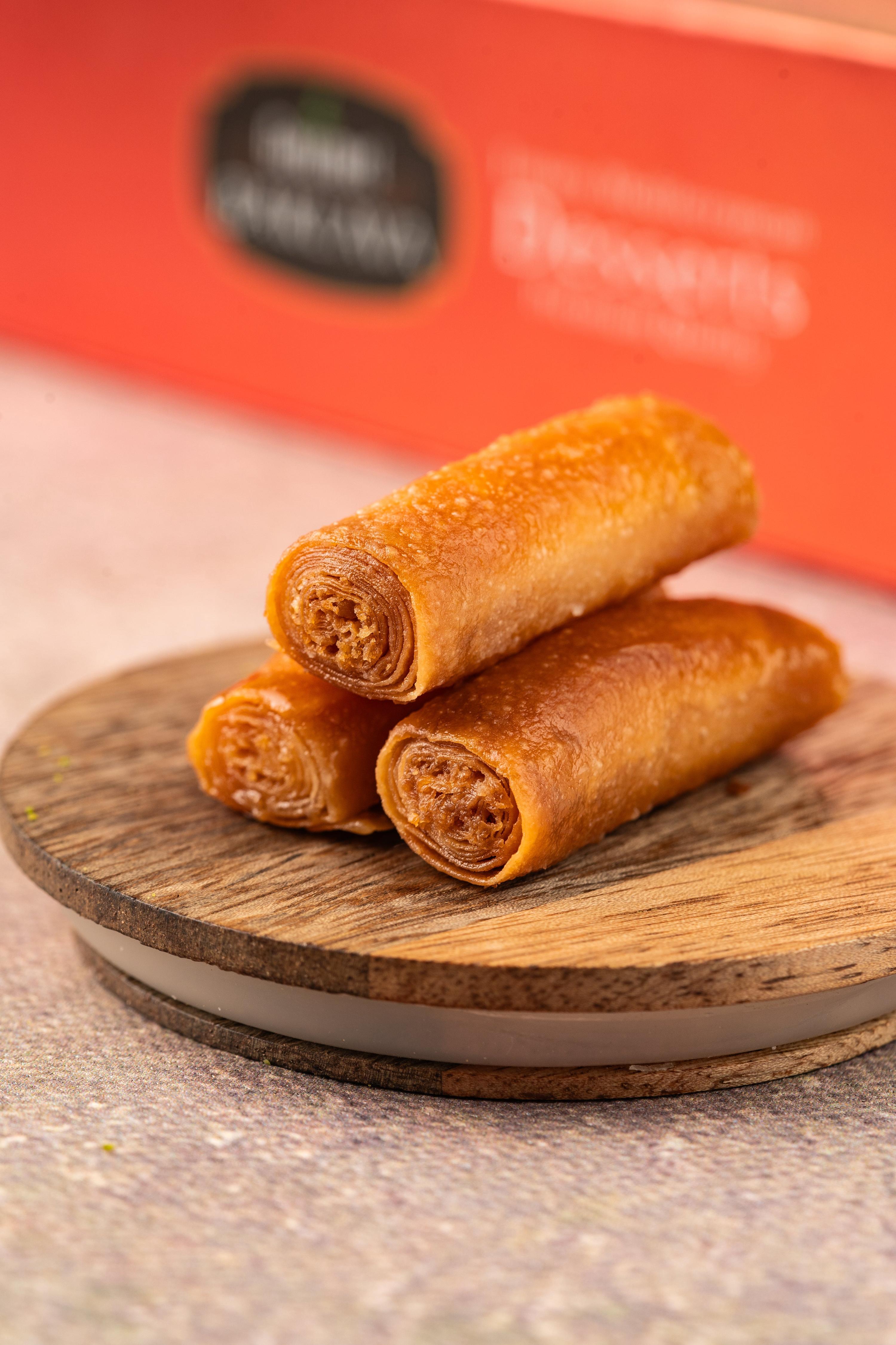 Gourmet Baklava Golden Hamper Box | Grocsy