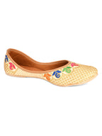 Desi Colour Women Indian Ethnic Footwear-Office Wear Ultra Comfortable Mojari | Grocsy