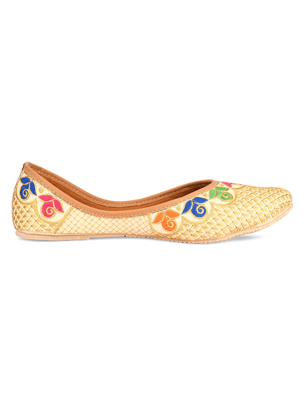 Desi Colour Women Indian Ethnic Footwear-Office Wear Ultra Comfortable Mojari | Grocsy