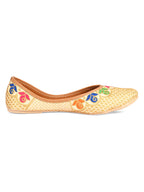 Desi Colour Women Indian Ethnic Footwear-Office Wear Ultra Comfortable Mojari | Grocsy