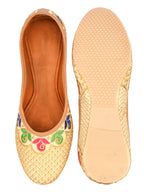 Desi Colour Women Indian Ethnic Footwear-Office Wear Ultra Comfortable Mojari | Grocsy