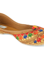 Desi Colour Women Indian Ethnic Footwear-Colour Wave | Grocsy
