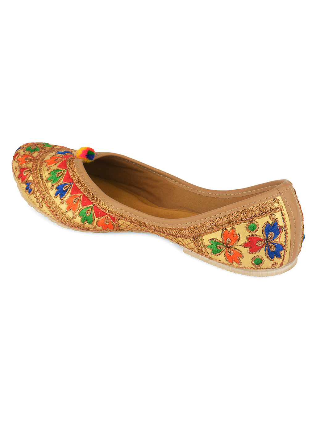 Desi Colour Women Indian Ethnic Footwear-Colour Wave | Grocsy