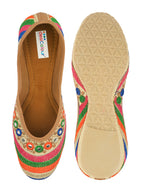 Desi Colour Women Indian Ethnic Footwear-Mirror Archie | Grocsy